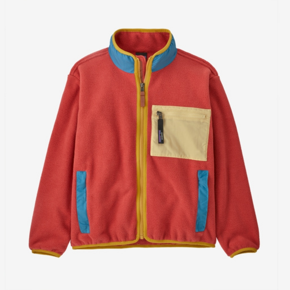 Patagonia Kids' Synchilla® Fleece Jacket in Sumac Red